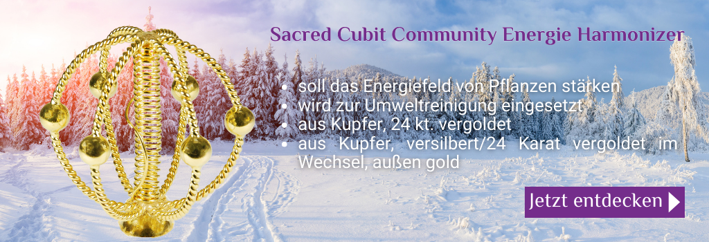 Wohlbefinden im Winter: Sacred Cubit Harmonizer